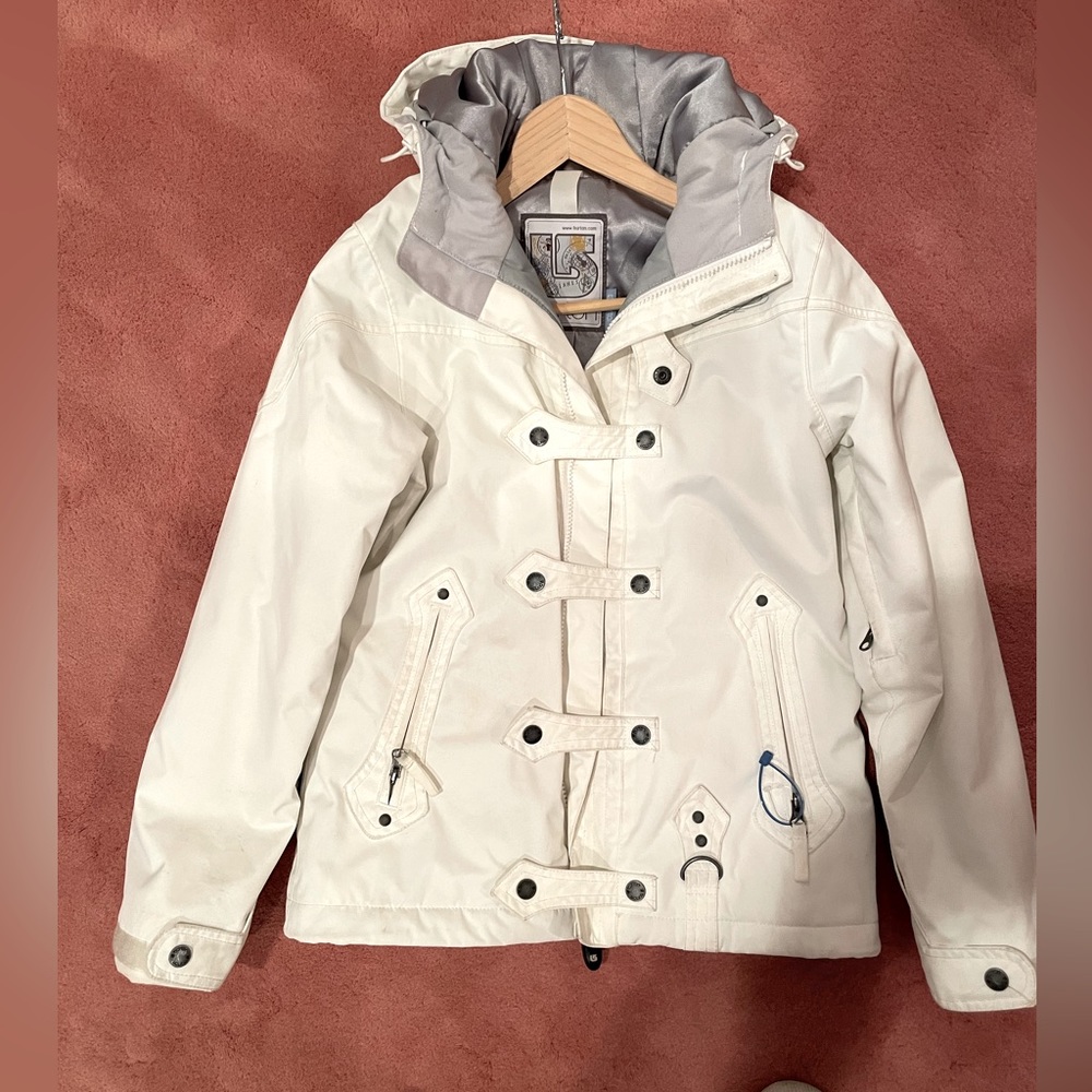 Burton Chopper Women's Snowboard Jacket  White Size XS
